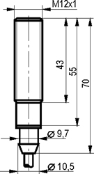 Габариты ISB AF2A-31N-2-G